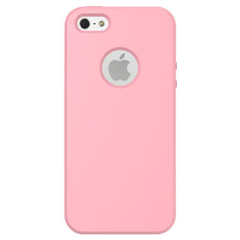 Picasee Apple iPhone 5/5S/SE Liquid case - Personalisierte Gravur - Rosa