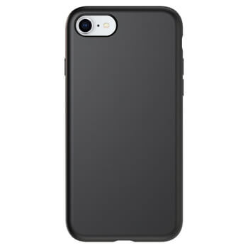 Picasee Apple iPhone 8 Liquid case - Personalisierte Gravur - Schwarz