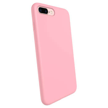 Hülle für Apple iPhone 7 Plus - Personalisierte Gravur - Rosa