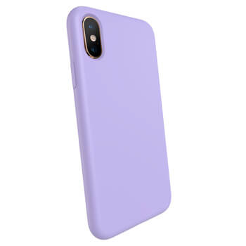 Hülle für Apple iPhone X/XS - Personalisierte Gravur - Lila
