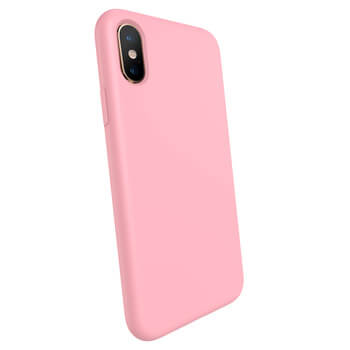 Hülle für Apple iPhone X/XS - Personalisierte Gravur - Rosa