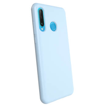 Hülle für Huawei P30 Lite - Personalisierte Gravur - Blau