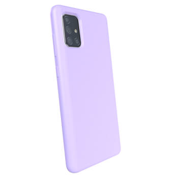 Hülle für Samsung Galaxy A71 A715F - Personalisierte Gravur - Lila