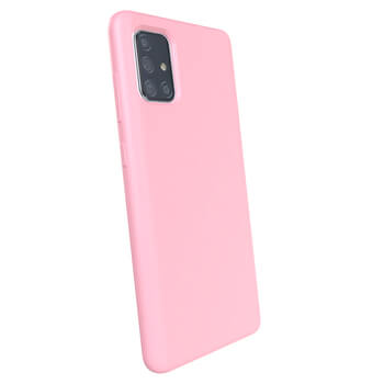 Hülle für Samsung Galaxy A71 A715F - Personalisierte Gravur - Rosa