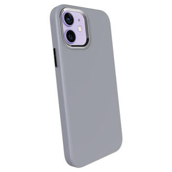 Hülle für Apple iPhone 12 - Personalisierte Gravur - Grau