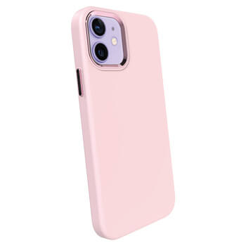Hülle für Apple iPhone 12 - Personalisierte Gravur - Rosa
