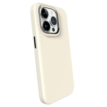 Hülle für Apple iPhone 14 Pro - Personalisierte Gravur - Beige