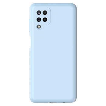 Picasee Samsung Galaxy A12 A125F Liquid case - Personalisierte Gravur - Blau