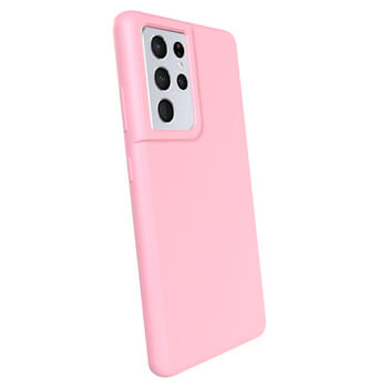 Hülle für Samsung Galaxy S21 Ultra 5G G998B - Personalisierte Gravur - Rosa