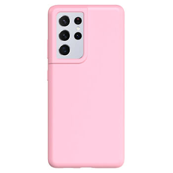 Picasee Samsung Galaxy S21 Ultra 5G G998B Liquid case - Personalisierte Gravur - Rosa