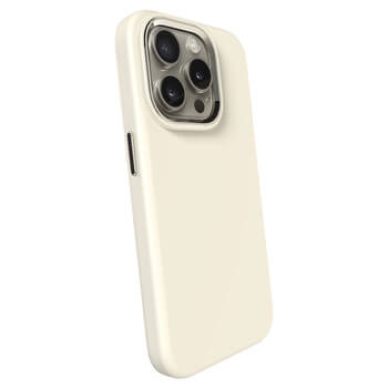 Hülle für Apple iPhone 15 Pro - Personalisierte Gravur - Beige