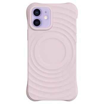 Picasee Apple iPhone 12 Shock-proof case s MagSafe - Personalisierte Gravur - Rosa