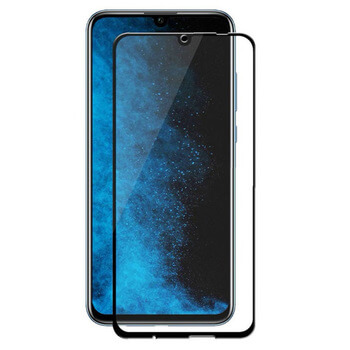 Picasee gehärtetes 3D Schutzglas mit Rahmen für Honor 10 Lite - schwarz