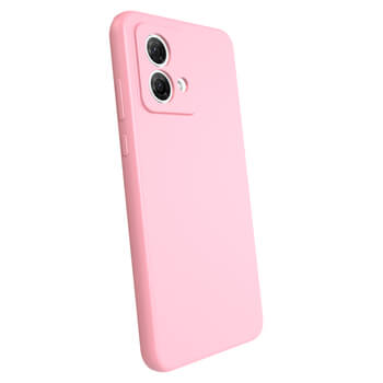 Hülle für Motorola Moto G84 5G - Personalisierte Gravur - Rosa