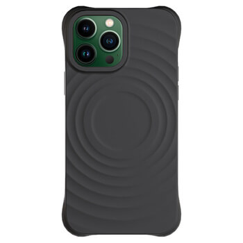 Picasee Apple iPhone 13 Pro Max Shock-proof case s MagSafe - Personalisierte Gravur - Schwarz