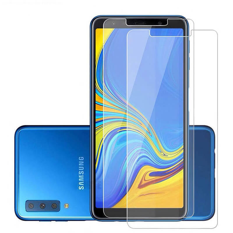 3x Picasee gehärtetes Schutzglas für Samsung Galaxy A7 2018 A750F - 2+1 kostenfrei
