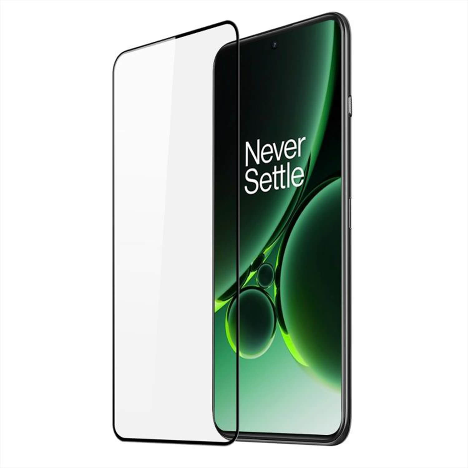 Picasee gehärtetes 3D Schutzglas mit Rahmen für OnePlus Nord 4 - schwarz