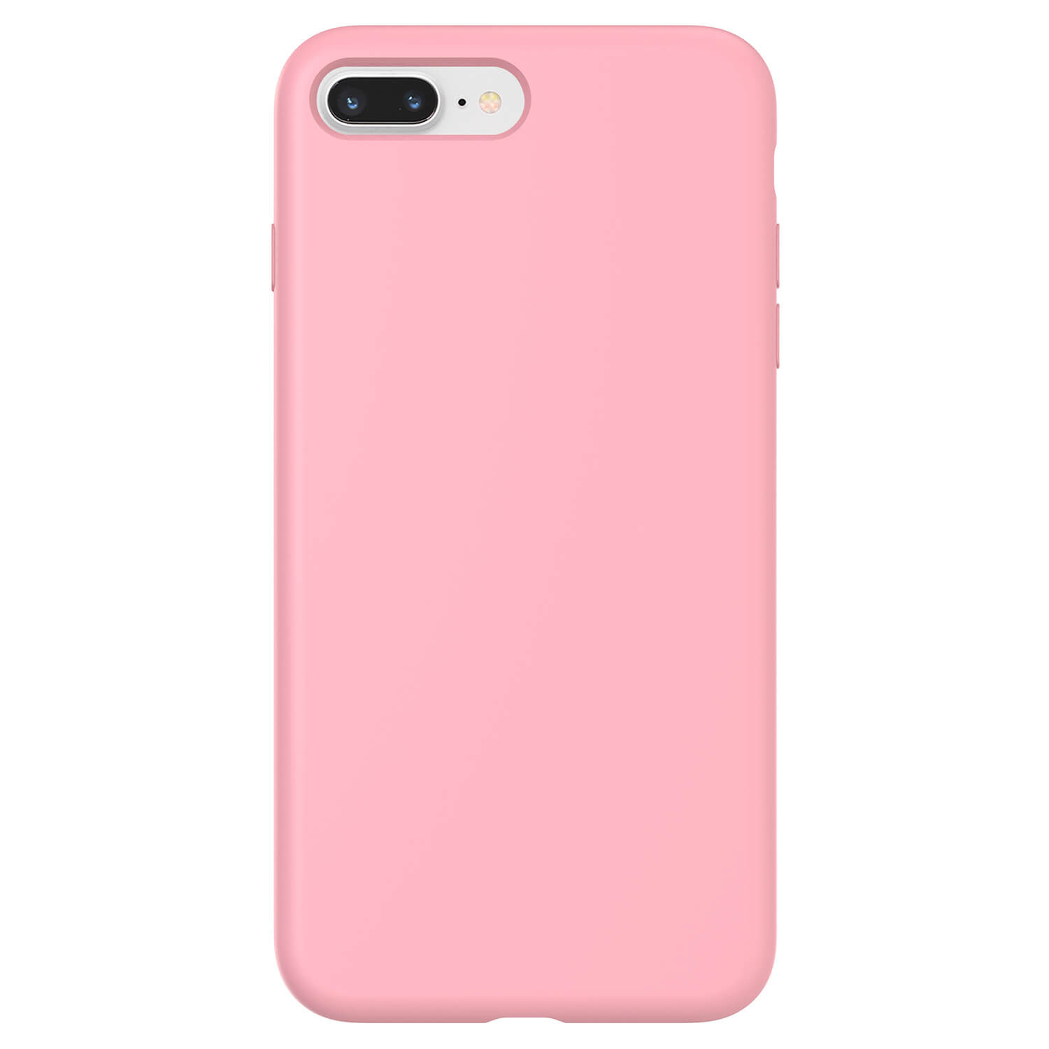 Picasee Apple iPhone 8 Plus Liquid case - Personalisierte Gravur - Rosa