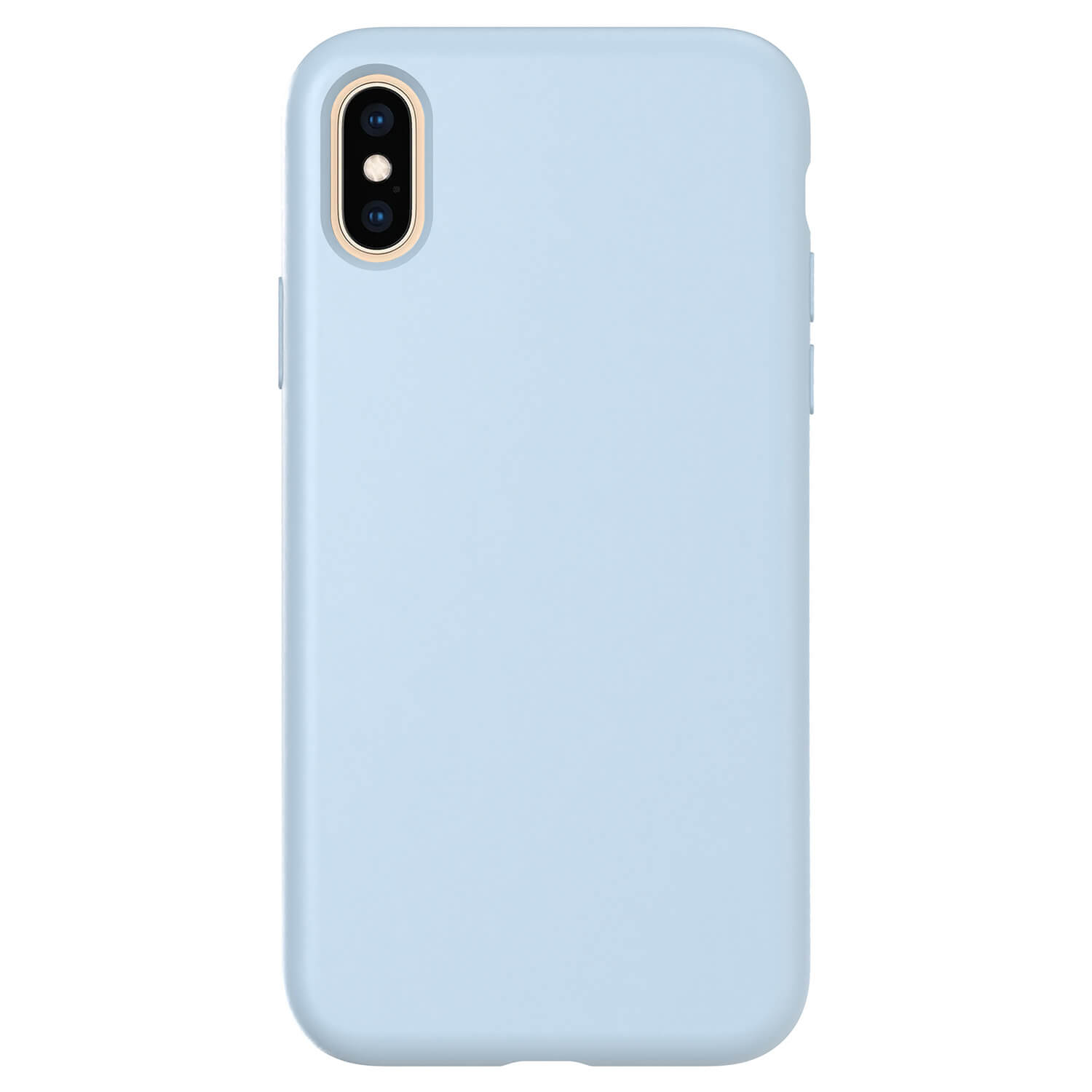 Picasee Apple iPhone X/XS Liquid case - Personalisierte Gravur - Blau