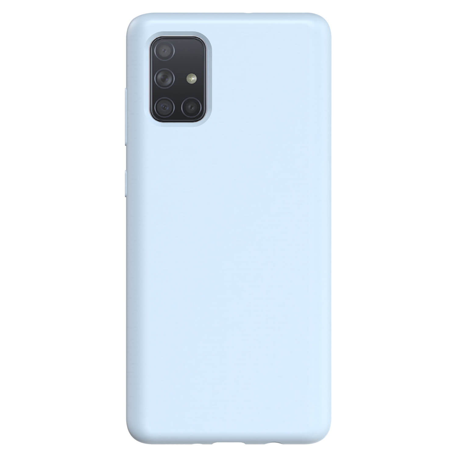 Picasee Samsung Galaxy A71 A715F Liquid case - Personalisierte Gravur - Blau