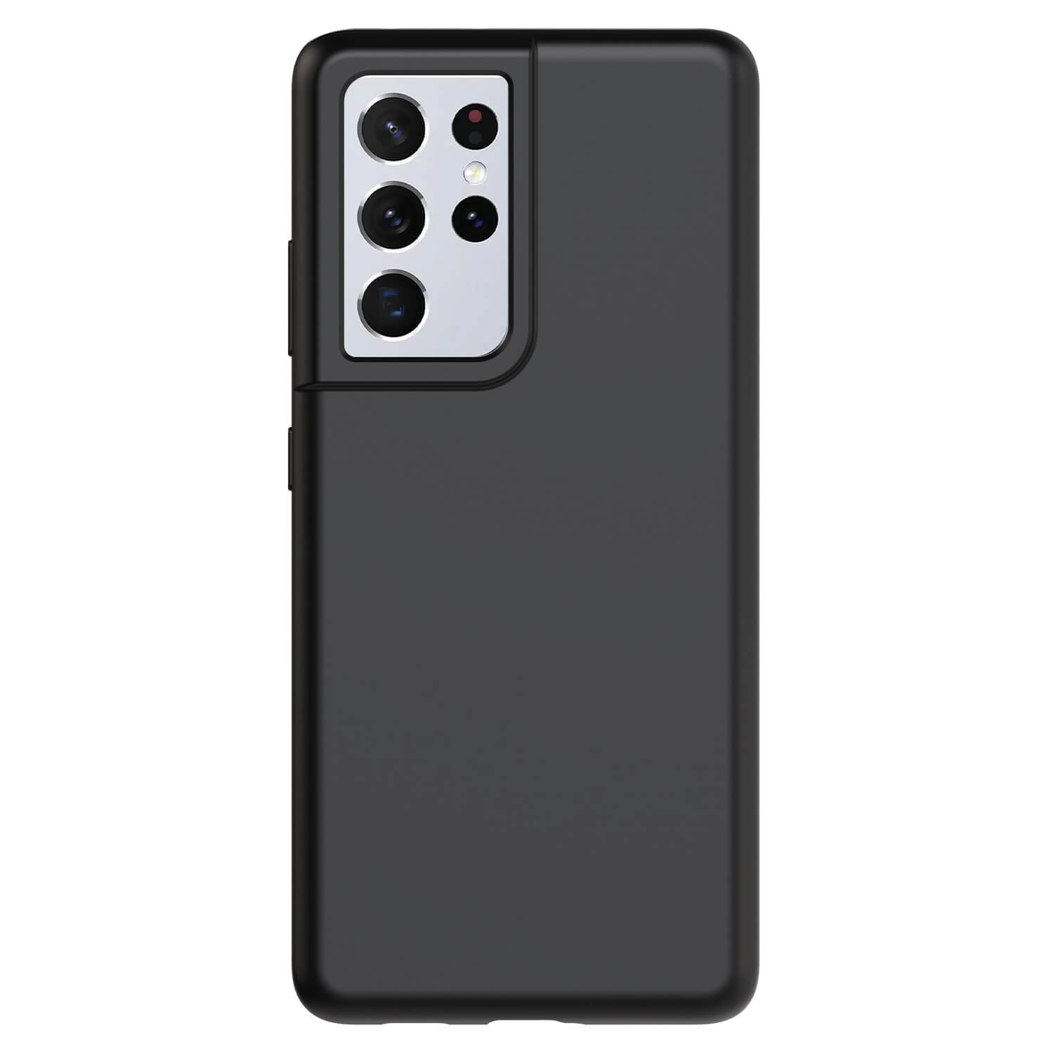 Picasee Samsung Galaxy S21 Ultra 5G G998B Liquid case - Personalisierte Gravur - Schwarz