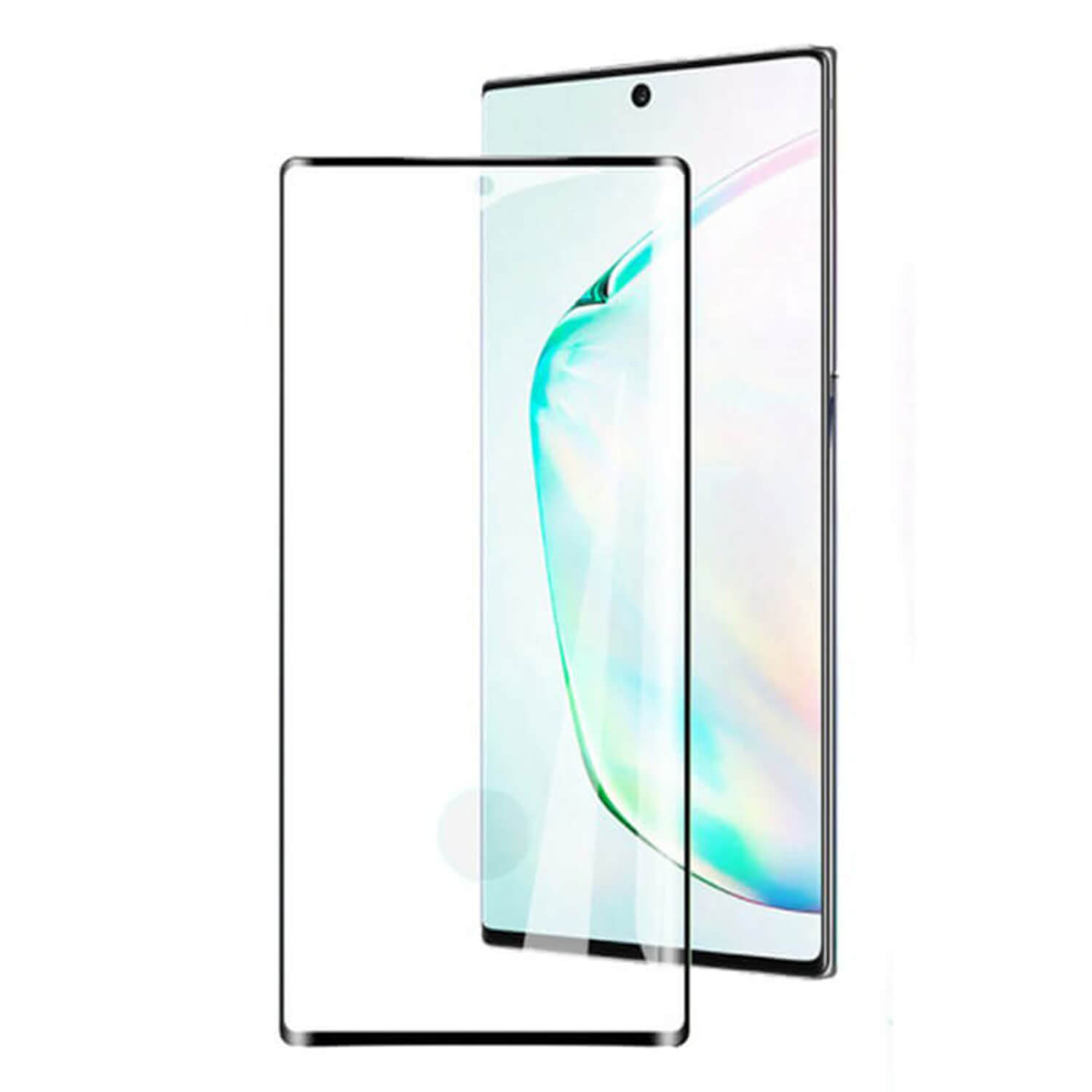 3x Picasee gehärtetes 3D Schutzglas für Samsung Galaxy S23 Ultra 5G - schwarz - 2+1 gratis